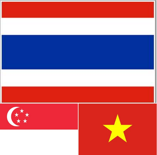 Asia Flag or Map Image 1